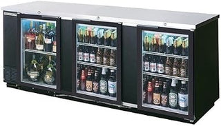 Beverage Air BB72GY-1-B-PT Refrigerated Back Bar Pass-Thru Storage Cabinet