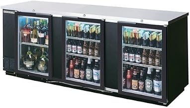 Beverage Air BB72GY-1-B-PT Refrigerated Back Bar Pass-Thru Storage Cabinet