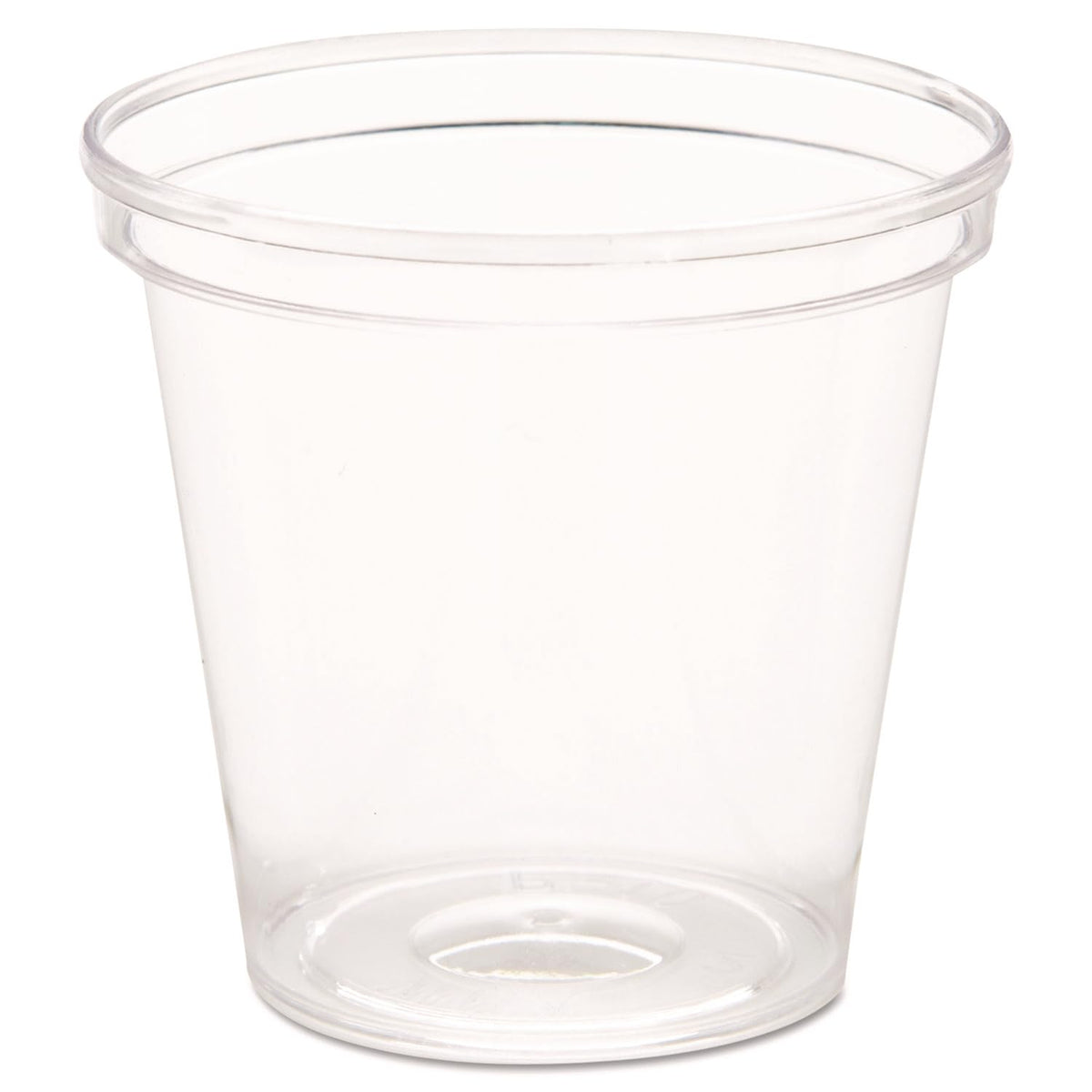 Comet Plastic Portion/shot Glass by WNA – 1 Ounces, Plastic, Clear, Pack of 50, Model WNA P10