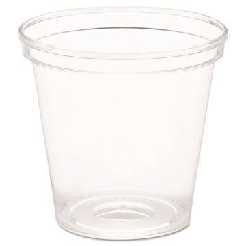 Comet Plastic Portion/shot Glass by WNA – 1 Ounces, Plastic, Clear, Pack of 50, Model WNA P10