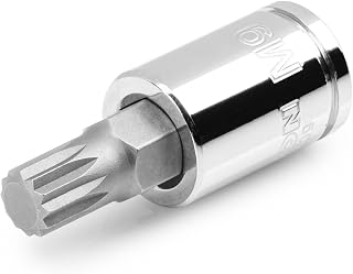 TEKTON 3/8 Inch Drive x M9 Triple Square Bit Socket | SHB18209
