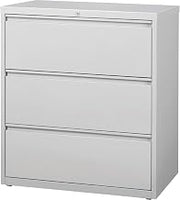 Hirsh Industries 36" Wide Three-Drawer Lateral File - Gray 14987