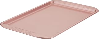 Farberware Nonstick Bakeware 10-Inch x 15-Inch Cookie Pan, Rose Gold