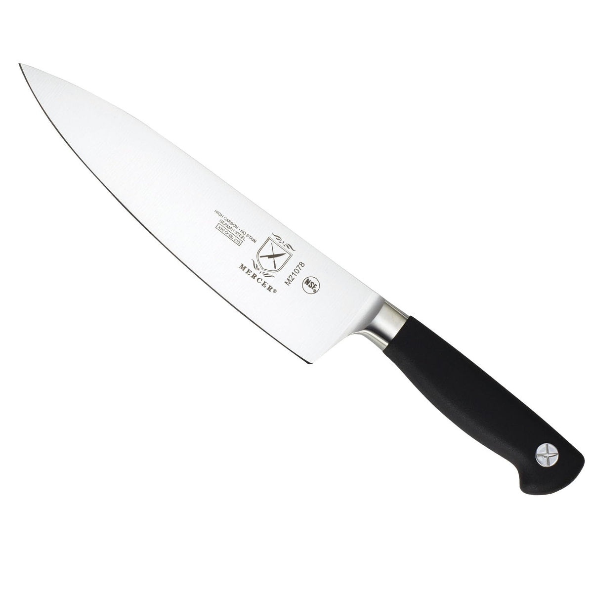Mercer Culinary 8" / Short Bolster Chef's Knife 8-inch / Black Chef's Knives