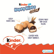 Happy Hippo Cocoa Cr?..Me T by Kinder – 0.37 Ounce (Pack of 10), brown, Pack of 10, Model TJ-HHP3-WHWK