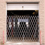 Single Folding Gate by Illinois Engineered Products – Steel, Gray, Model SSG775