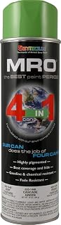 Seymour of Sycamore 620-1448 20 oz Industrial Mro High Solids Spray Paint44; Cascade Green - Pack of 6
