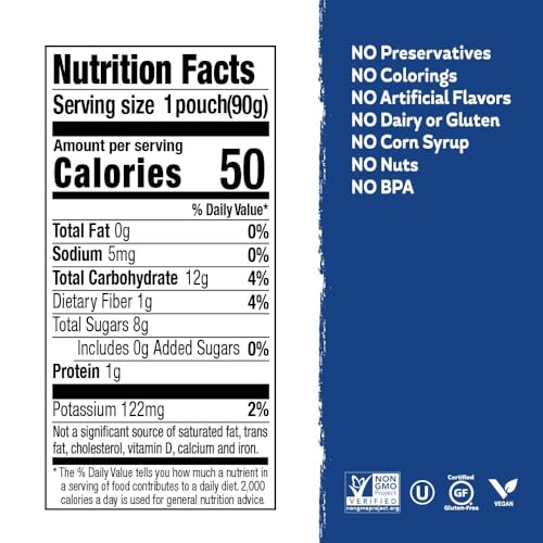 Buddy Fruits Blueberry & Sweet Potato / 3.2 Ounce (Pack of 18) / 1 Applesauce