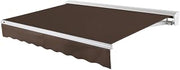 Awntech 24' Destin Left Motor (24' x 10') Retractable Patio Awning, Brown
