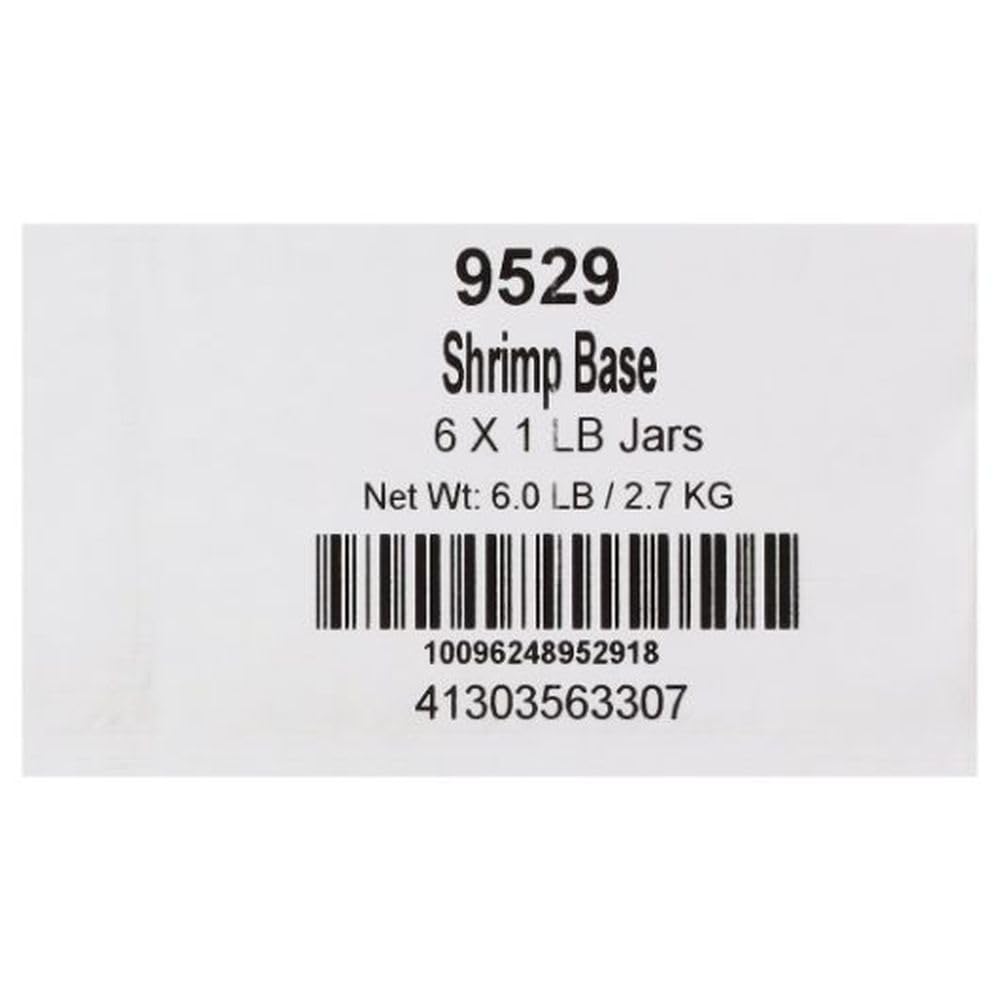 Gold Label Shrimp Base by Custom Culinary – 16.0 Ounce (Pack of 6), Pack of 6