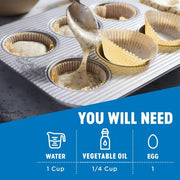 Krusteaz Banana Nut, Almond Poppy Seed & Cinnamon Swirl / 51.9 Ounce (Pack of 1) / 1 Muffins & Quickbreads