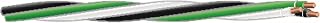 Southwire 15 ft. 12/3 Black/White/Green Solid CU THHN Tri-Wire