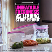 Ziploc One Size / Clear / 1.9 liters Food Storage Bags
