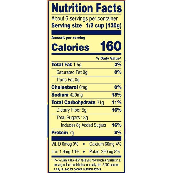 Bush's Best Onion / 28 Ounce (Pack of 6) / 6 Baked Beans