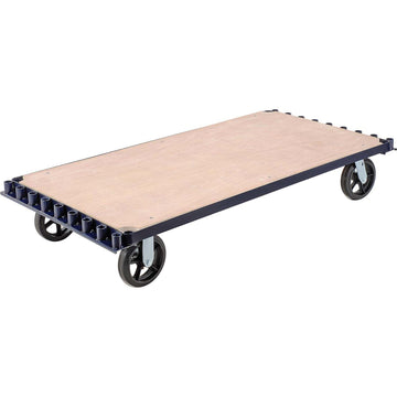 Adjustable Panel & Sheet Mover Truck by Global Industrial – 31.02"L x 30"W x 9.45"H, 12-Gauge Steel, Blue, Model 585231