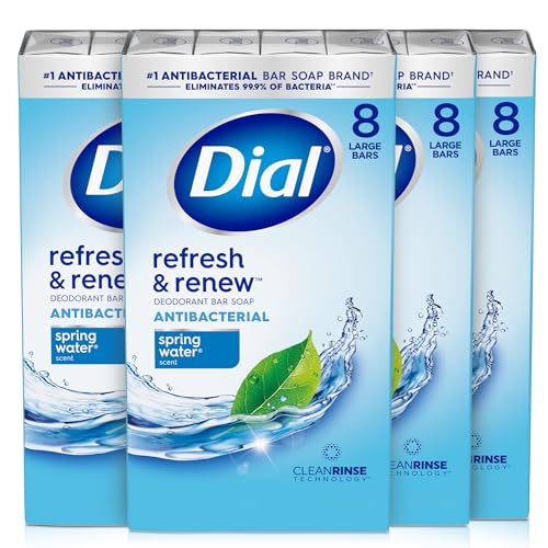 Dial Spring Water / 4 Ounce (Pack of 32) / White Soaps