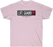 Life Guard - He Who Has The Son Has Life - Christian T-Shirt 4X-Large Light Pink