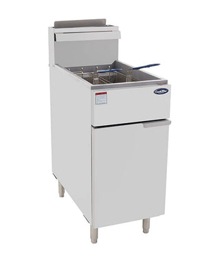 Atosa ATFS-40 Commercial Fryer by Cook Rite – Stainless Steel, Model ATFS-40(LP)