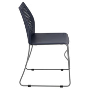 Flash Furniture Navy / Set of 1 / Contemporary Stacking Chairs