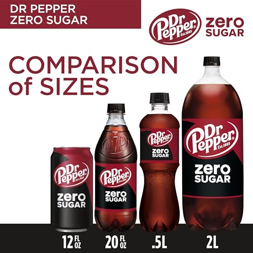 Dr Pepper 20 Fl Oz (Pack of 1) / Black / 1 Soft Drinks