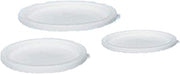 Cambro RFSC2148 Round Cover (For 2 and 4-Quart Storage Containers, Polyethylene, White)