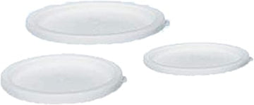 Cambro RFSC2148 Round Cover (For 2 and 4-Quart Storage Containers, Polyethylene, White)