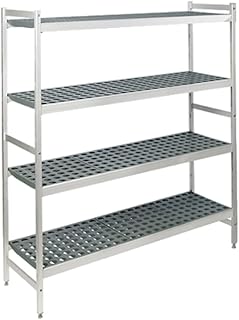 Fermod 4R47B71 Fermostock 4-Tier Starter Shelving Unit 71" H x 47" W x 18" D 800 lbs Max Weight Per Shelf