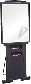 Quartet Easel, Adjusts 39" to 72" High, Collapsible, Portable, Whiteboard, Flipchart Holder, DuraMax Presentation, Black (201E)