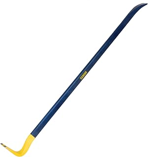 Estwing 36-Inch Heavy Duty G-Bar Wrecking Bar - 2X Leverage, Low Profile Claw, Forged Alloy Steel (Model 62672)