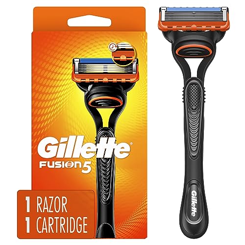 Gillette 1 Count (Pack of 1) / 1 Razor + 1 Cartridge / Silver Cartridge Razors