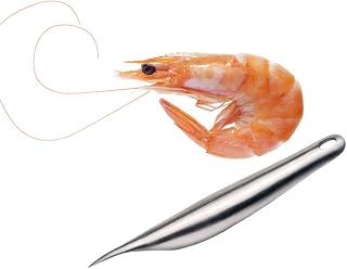 PADERNO World Cuisine Stainless Steel Shrimp Deveiner, Gray