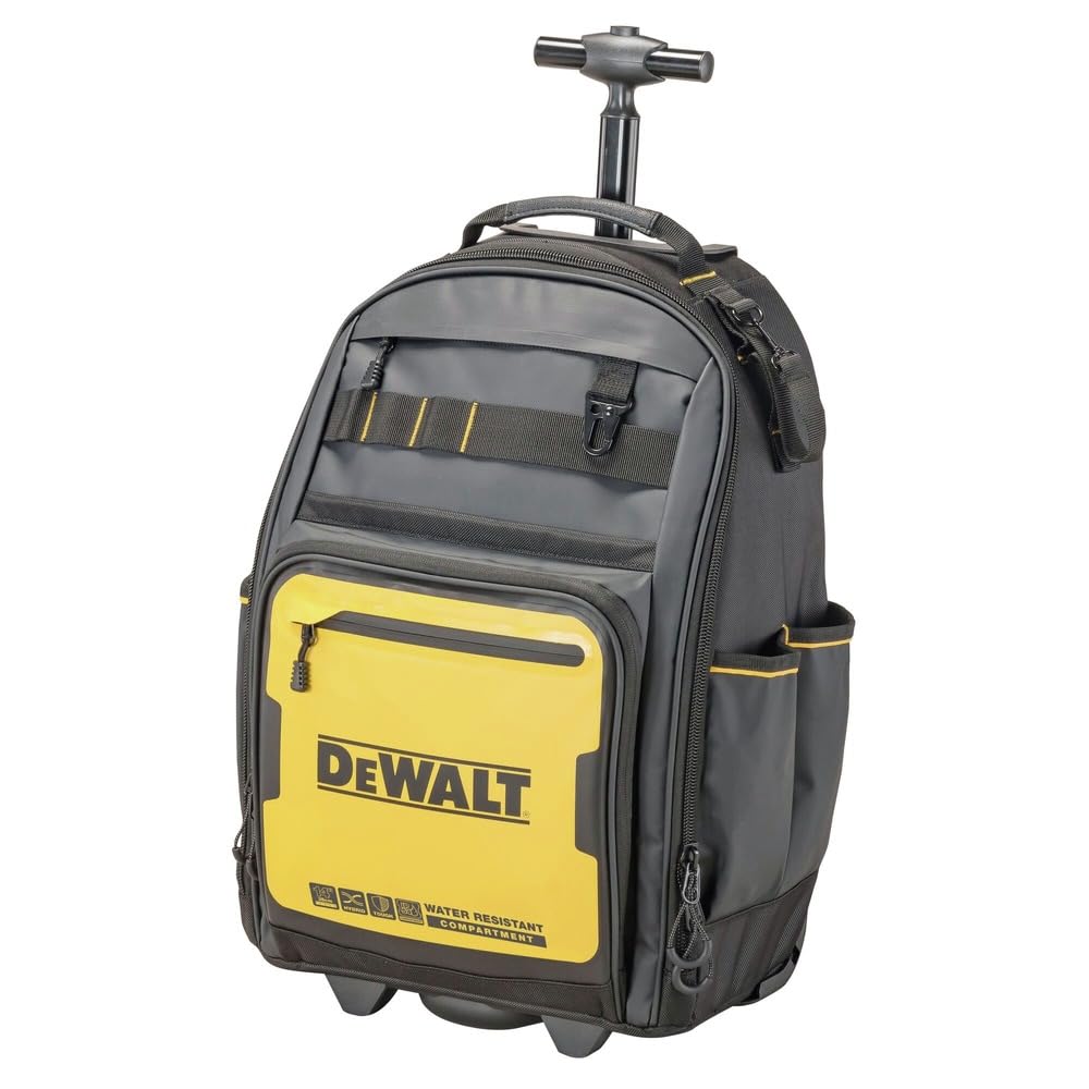 DEWALT Backpack on Wheels / One Size / No Color Tool Bags