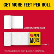 Brawny White / 8 Count (Pack of 1) / 1 Paper Towels