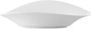 CAC China COL-B14 Porcelain 26 oz Deep Wavy Bowl (Box of 12), 13-5/8" x 7" x 3-3/4", New Bone White