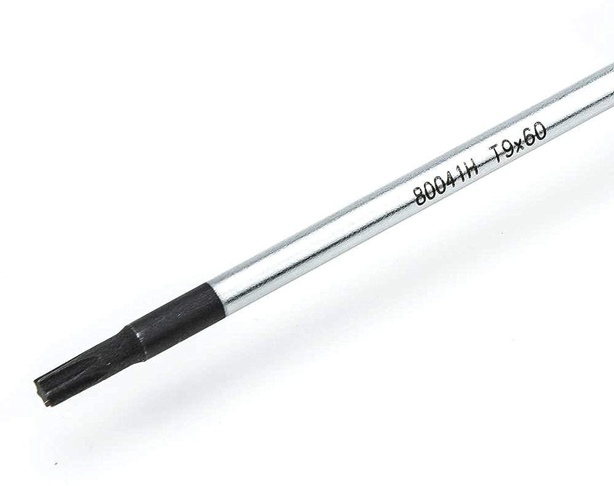 T9 x 60mm Mini Torx Dual Material Screwdriver by GEARWRENCH – 1 Count (Pack of 1), Alloy Steel, Black, Model 80041H
