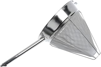 HUBERT Bouillon Strainer with Reinforced Wire Stainless Steel - 8" Dia