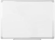 MasterVision Whiteboard Earth, Melamine Dry Erase Board, 18" x 24", Double sided with Aluminum Frame