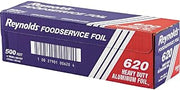 Reynolds Wrap 620 Heavy Duty Aluminum Foil Roll, 12" x 500 ft, Silver