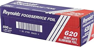 Reynolds Wrap 620 Heavy Duty Aluminum Foil Roll, 12" x 500 ft, Silver