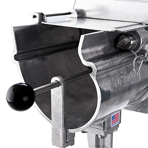 1/16" - 1/2" Adjustable Easy Slicer Fruit / Vegetable Cutter by Nemco – Stainless Steel, Silver, Model N55200AN