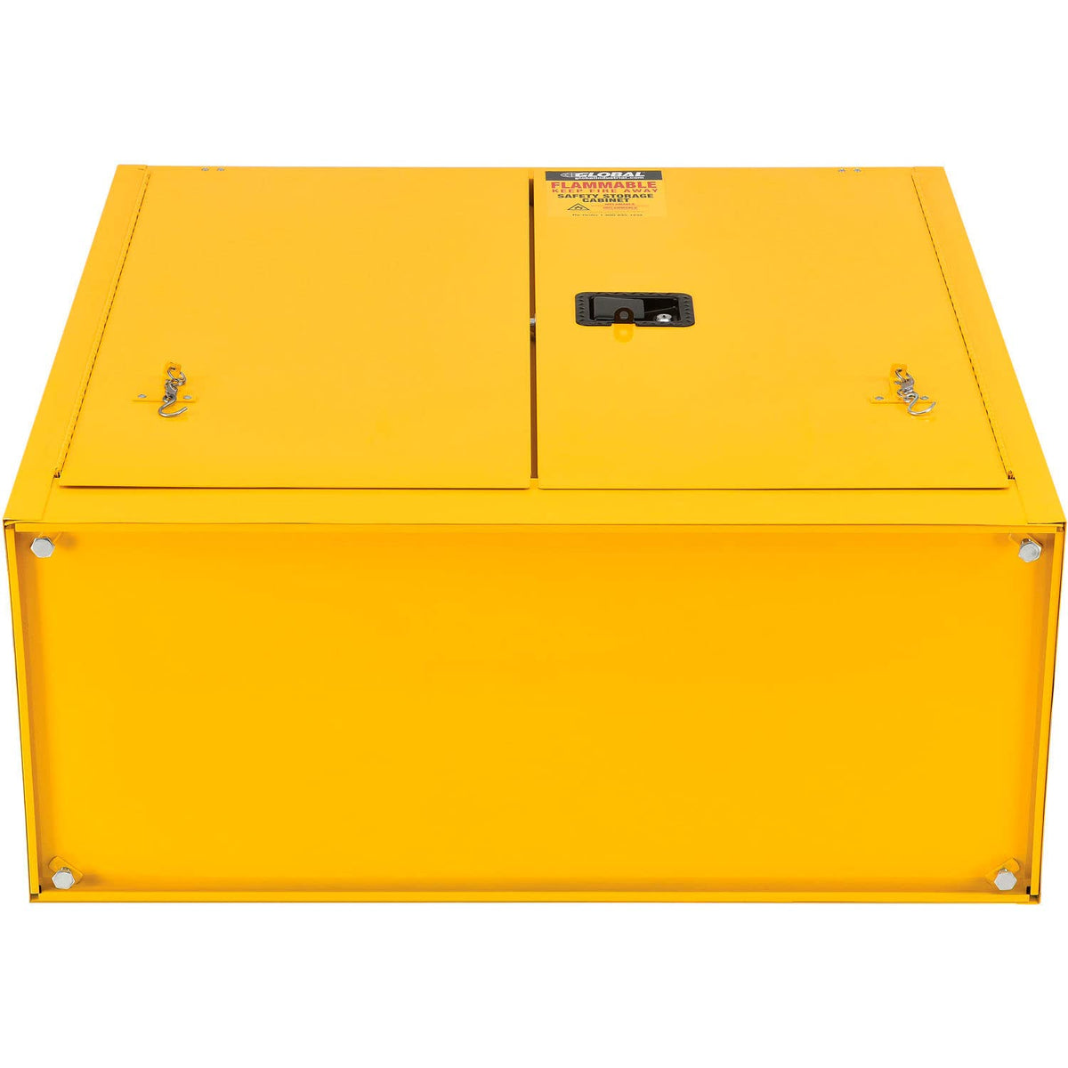 Flammable Cabinet by Global Industrial – Alloy Steel, Yellow, Model 316094