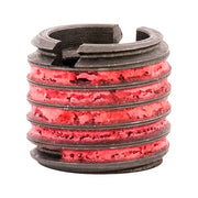 E-Z LOK M12-1.75 Internal Threads, 3/4-10 External Threads, 16.66 mm Length / 21/32" / Red Thread Locking Inserts