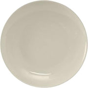 Tuxton China VEA-115 Plate, 11-5/8" Diameter, Round, Coupe, Microwave and Dishwasher Safe, Oven Proof, Fully Vitrified, Ceramic, Venice, American White/Eggshell, Pack of 12