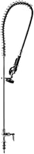 T&S Brass B-2285-BC Pre-Rinse Units, Includes Deck Mount, Single Temp Control, Low Flow Spray Valve, Wall Bracket