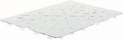 Winco 18" x 26" Clear Plastic Drain Shelf | Great for Food Storage, Ingredient Draining and Kitchen Prep