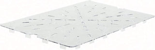Winco 18" x 26" Clear Plastic Drain Shelf | Great for Food Storage, Ingredient Draining and Kitchen Prep