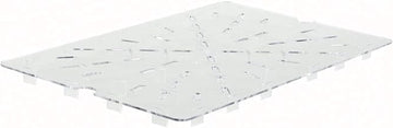 Winco 18" x 26" Clear Plastic Drain Shelf | Great for Food Storage, Ingredient Draining and Kitchen Prep