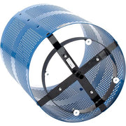 Global Industrial Blue / Industrial / 36.0 gallons Outdoor Trash Cans