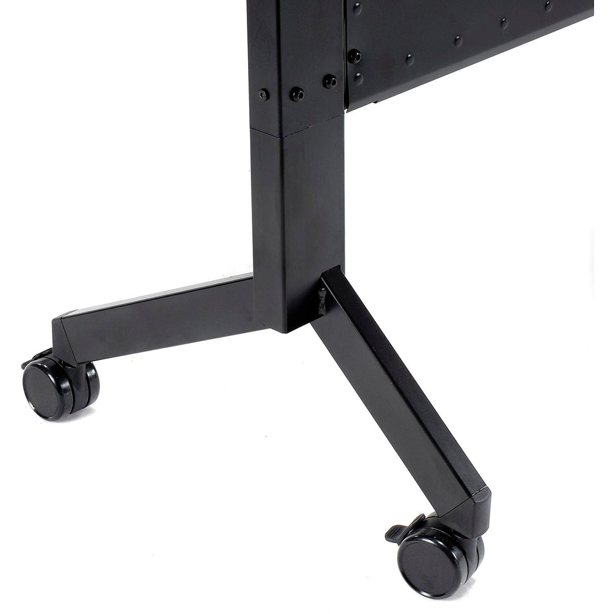 Flip-Top Training Table by Global Industrial – Laminate, Gray, Model 695219