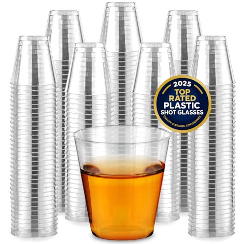 Stock Your Home 1000 Pack / 2.0 ounces / Clear Shot Glasses